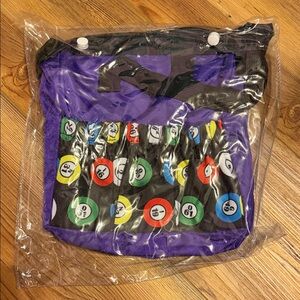 Colorful Billiard Bingo Ball Tote Bag